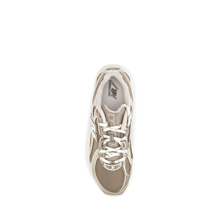 New Balance Beige Fabric Athletic Sneakers
