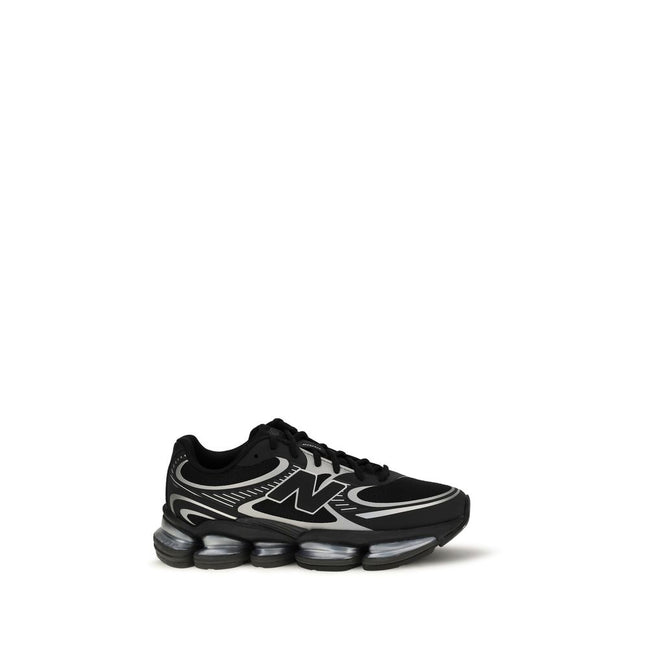 New Balance Black Fabric Athletic Sneakers