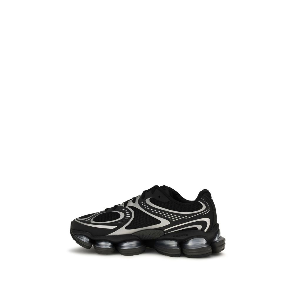 New Balance Black Fabric Athletic Sneakers