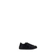 Valentino Garavani Black Leather Athletic Sneakers