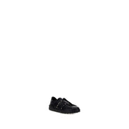 Valentino Garavani Black Leather Athletic Sneakers