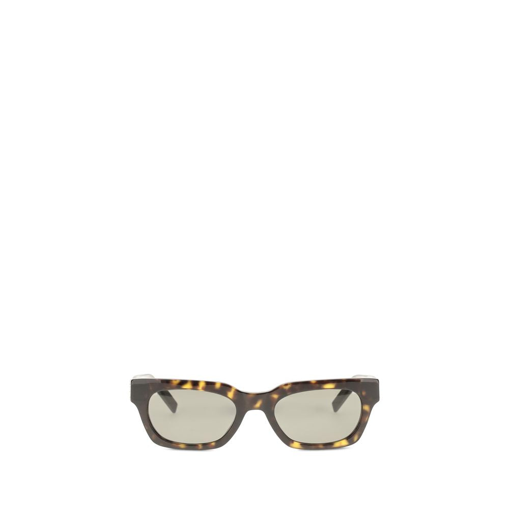 Saint Laurent Brown Acetate Sunglasses