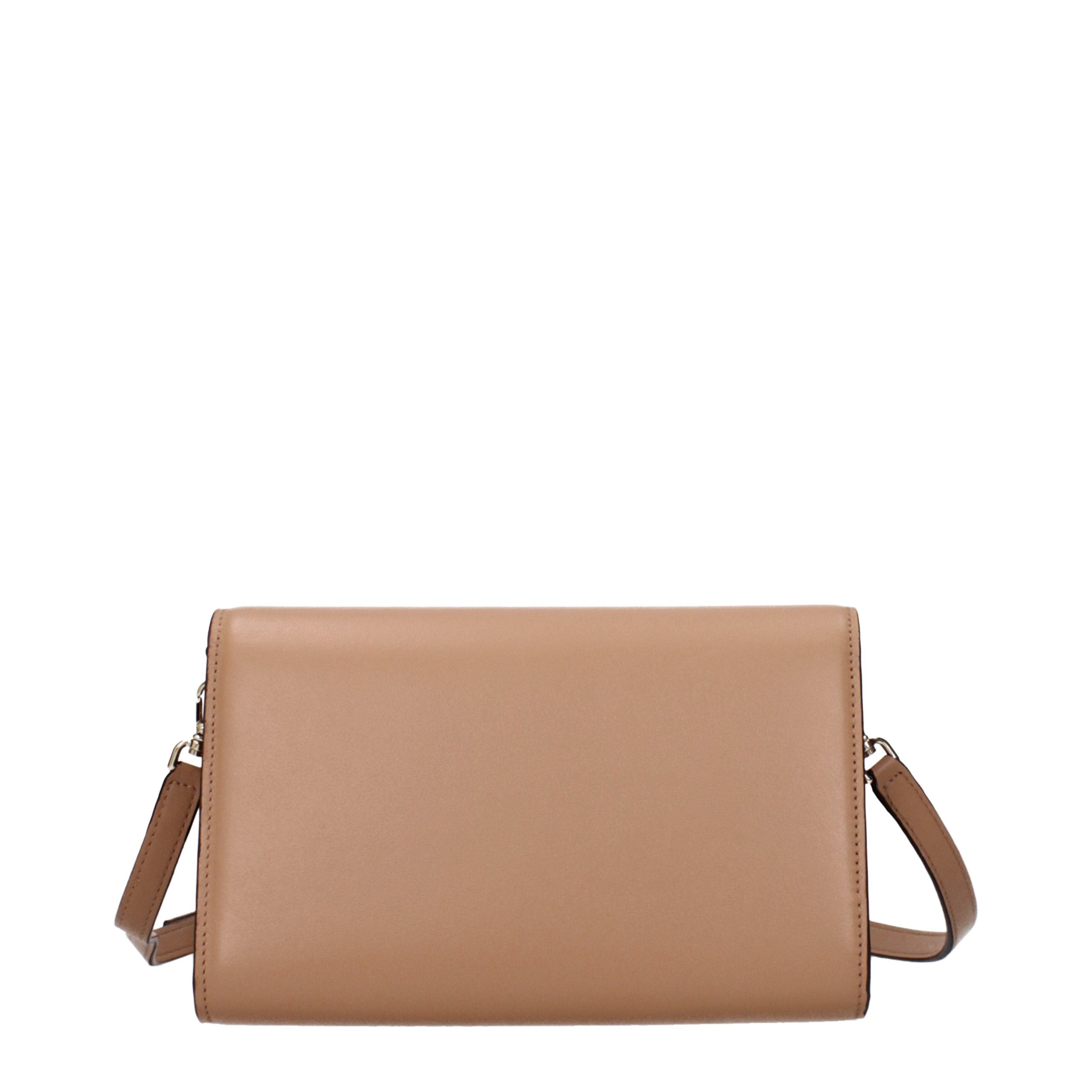 Jimmy Choo Brown Leather Clutch Bag