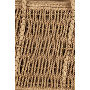 The Row Beige Raffia Shoulder Bag