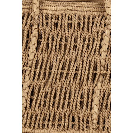 The Row Beige Raffia Shoulder Bag