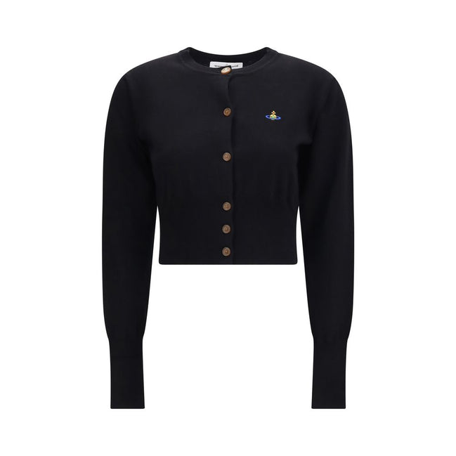 Vivienne Westwood Black Cotton Cardigan