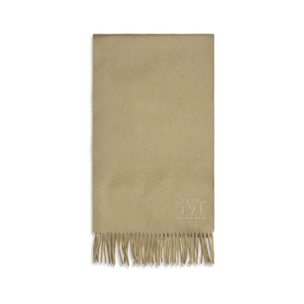 Max Mara Beige Cashmere Scarf