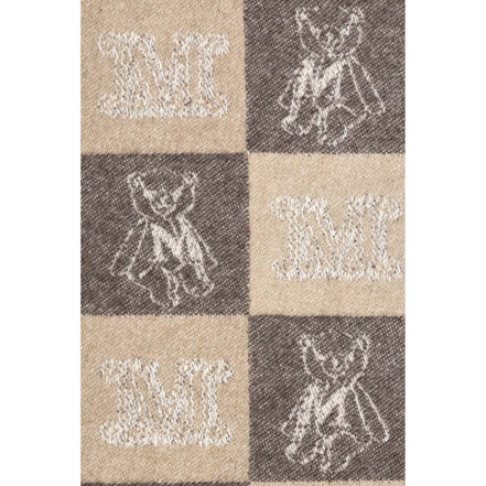 Max Mara Beige Cashmere Scarf