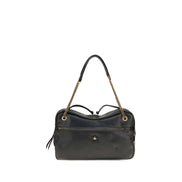 Vivienne Westwood Black Leather Shoulder Bag