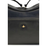 Vivienne Westwood Black Leather Shoulder Bag