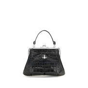 Vivienne Westwood Black Leather Shoulder Bag