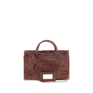Balenciaga Bordeaux Lambskin Handbag