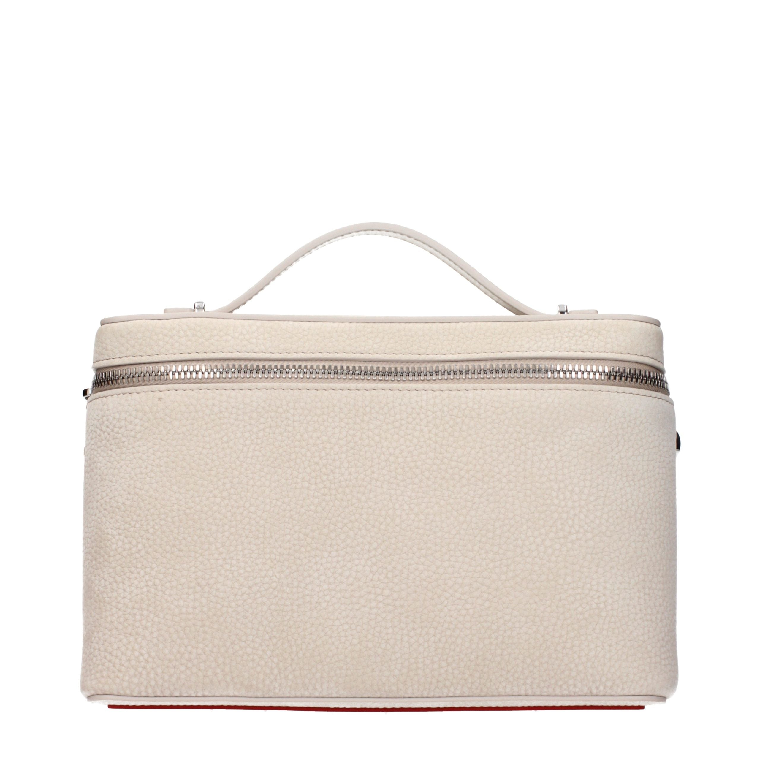 Christian Louboutin Beige Suede Handbag