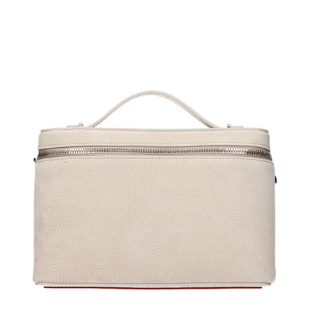Christian Louboutin Beige Suede Handbag