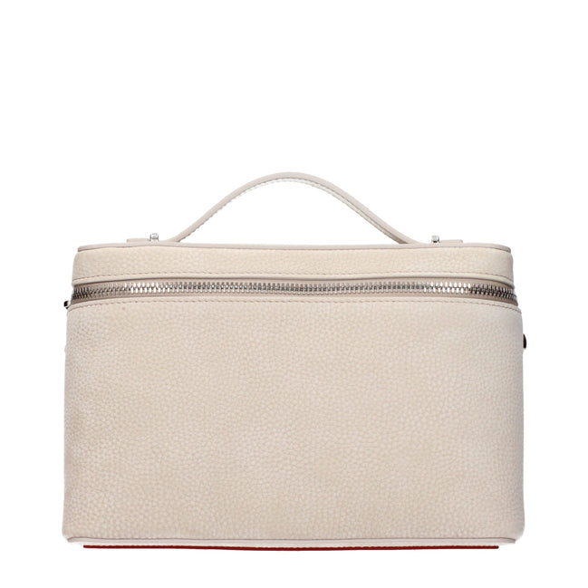 Christian Louboutin Beige Suede Handbag