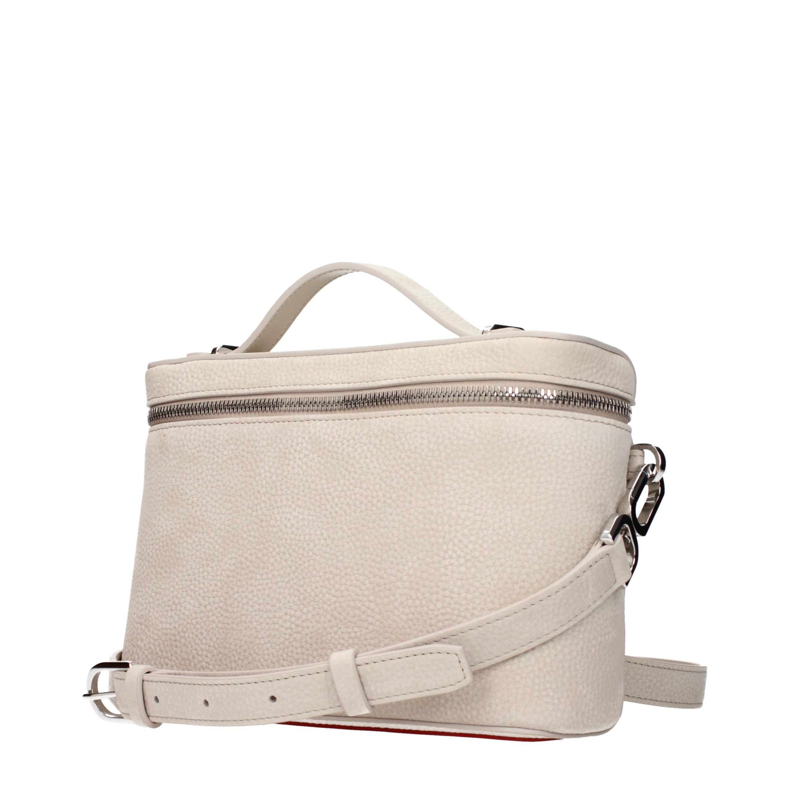 Christian Louboutin Beige Suede Handbag