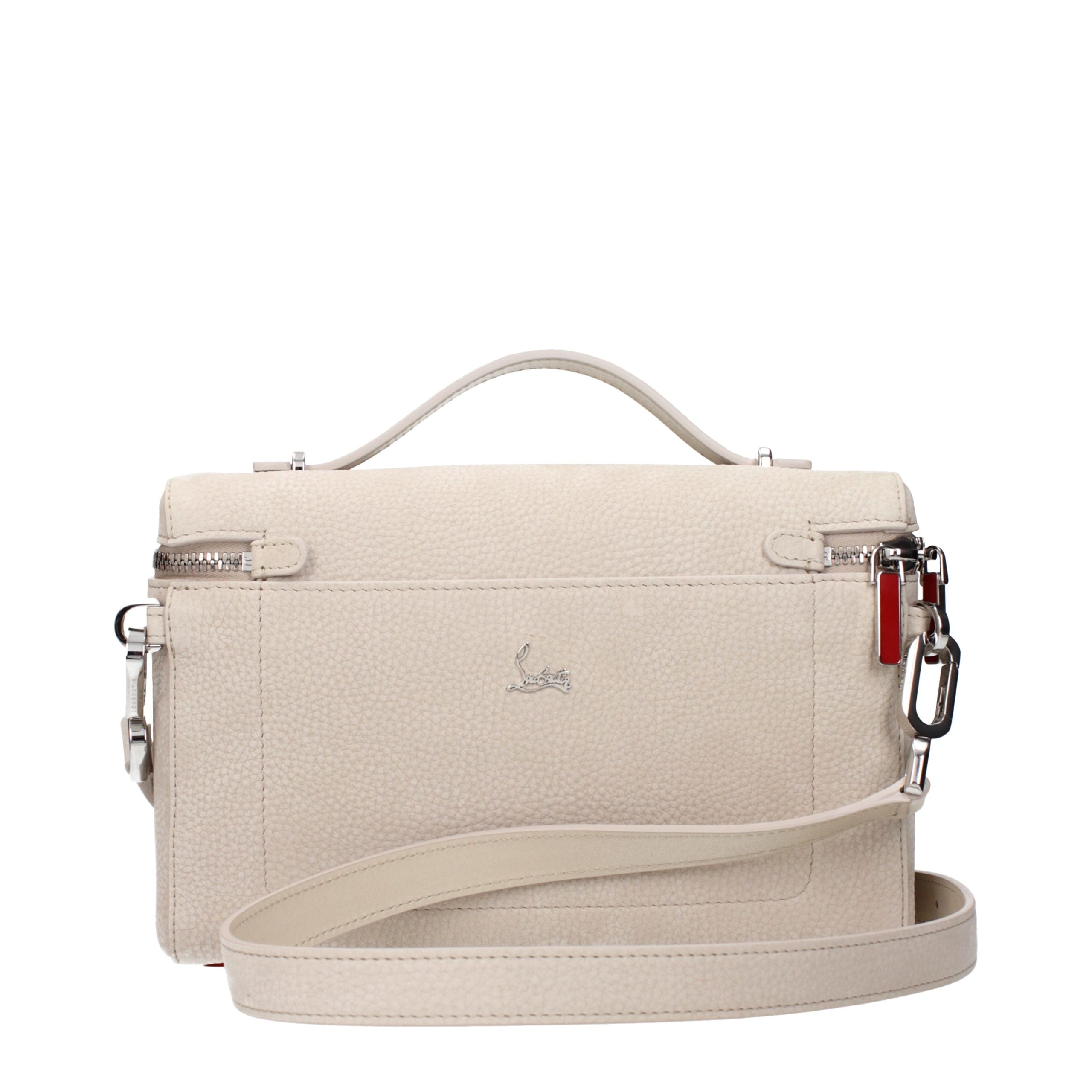 Christian Louboutin Beige Suede Handbag