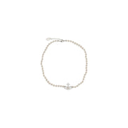 Vivienne Westwood Silver Brass Necklace