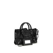 Balenciaga Black Lambskin Shoulder Bag