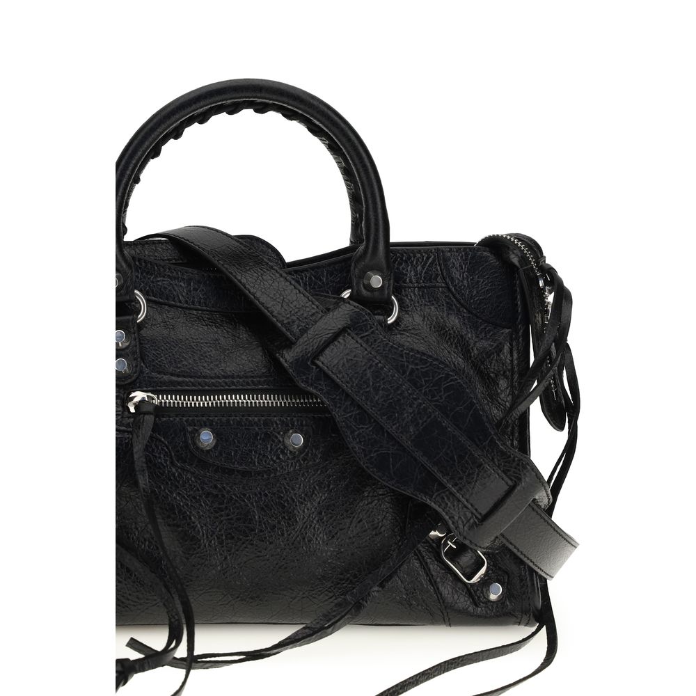 Balenciaga Black Lambskin Shoulder Bag