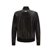 Dolce & Gabbana Brown Lamb Bomber