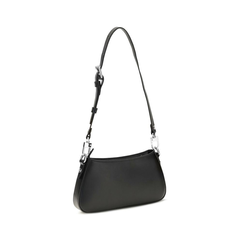 Vivienne Westwood Black Leather Shoulder Bag