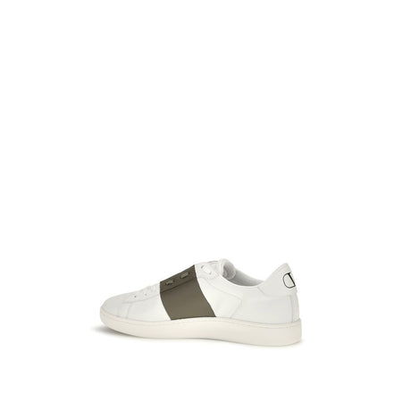 Valentino Garavani White Leather Low Top Sneakers