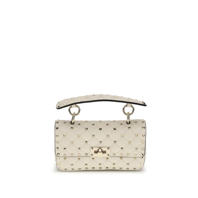 Valentino Garavani Beige Lambskin Handbag
