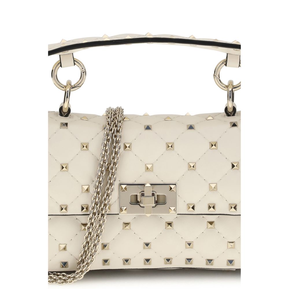 Valentino Garavani Beige Lambskin Handbag
