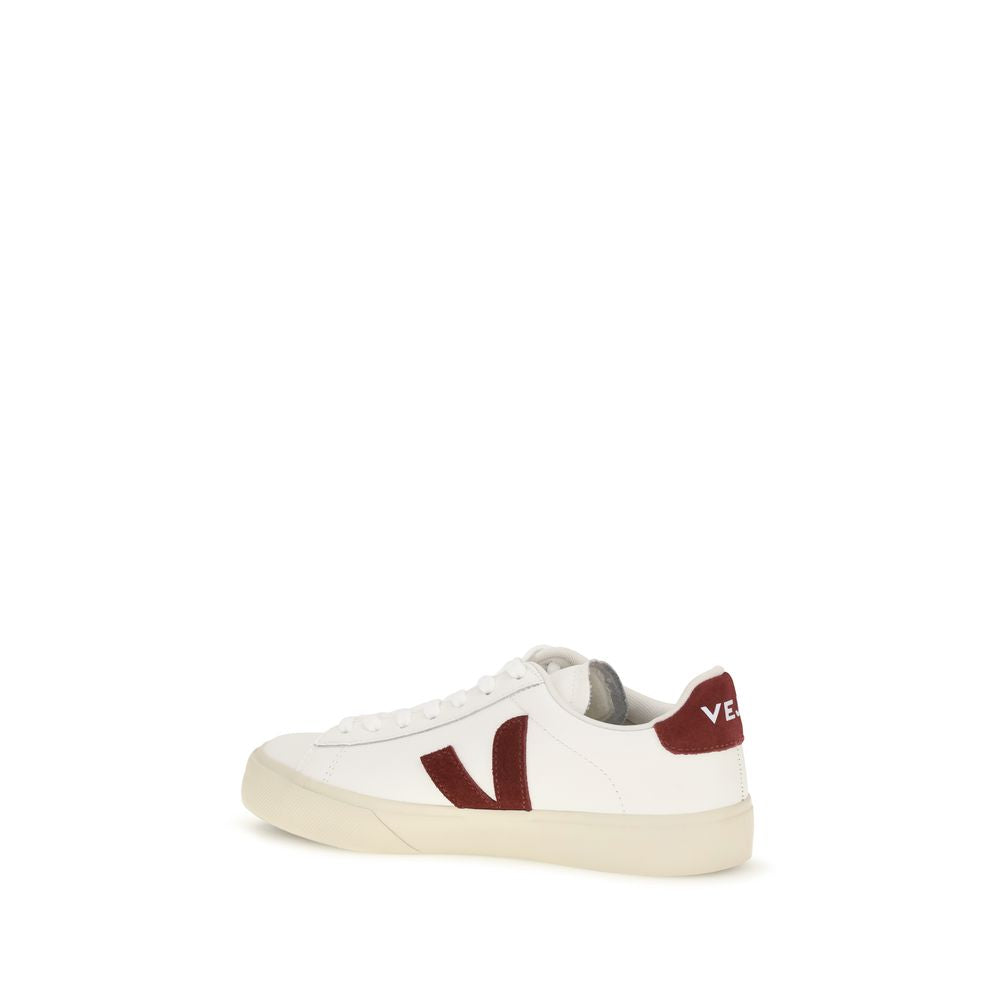 Veja White Leather Low Top Sneakers