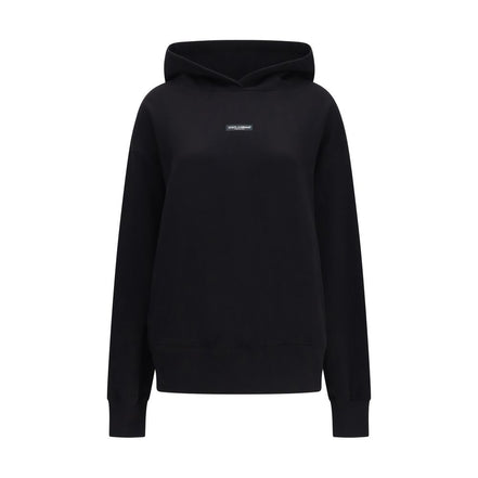 Dolce & Gabbana Black Cotton Sweatshirt