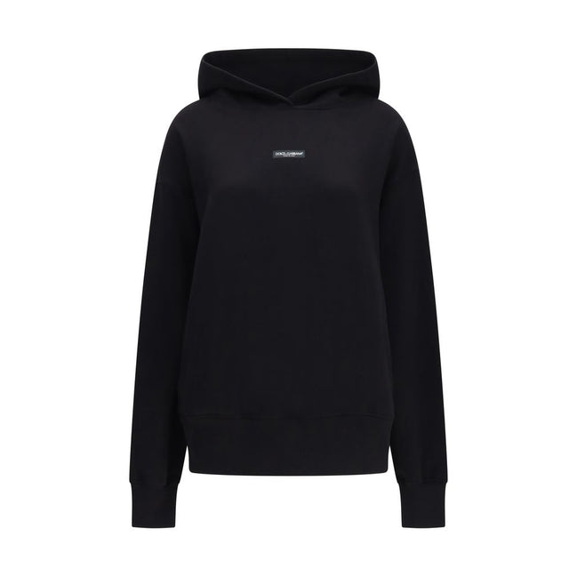 Dolce & Gabbana Black Cotton Sweatshirt