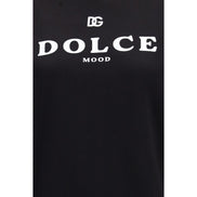 Dolce & Gabbana Black Cotton Sweatshirt