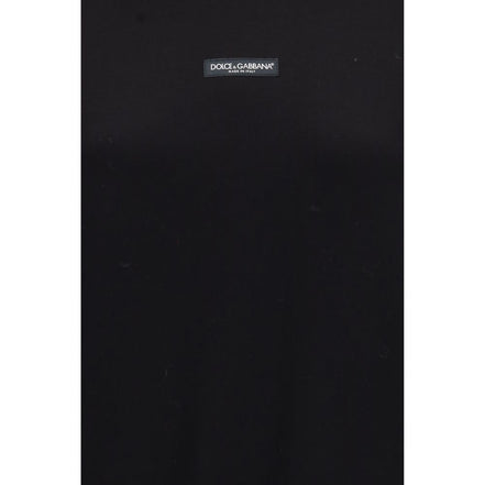 Dolce & Gabbana Black Cotton Sweatshirt