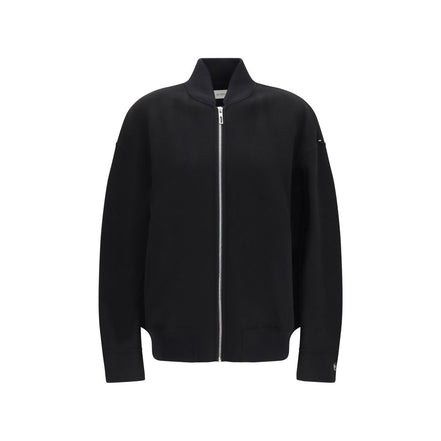 Max Mara Black Wool Full-Length Jacket