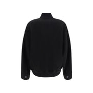 Max Mara Black Wool Full-Length Jacket