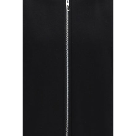 Max Mara Black Wool Full-Length Jacket