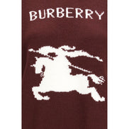 Burberry Bordeaux Wool Oves Aries Sweatshirt