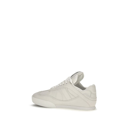 Chloé White Calf Leather Bos Taurus Athletic Sneakers