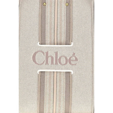 Chloé Beige Cotton Shoulder Bag