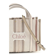 Chloé Beige Cotton Shoulder Bag