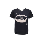 Fendi Black Cotton T-Shirt