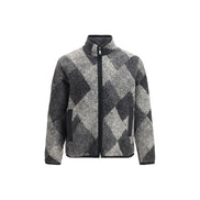 Moncler Gray Wool Sweatshirt