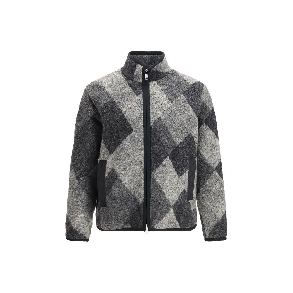 Moncler Gray Wool Sweatshirt