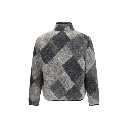 Moncler Gray Wool Sweatshirt