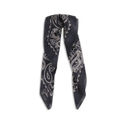 Golden Goose Gray Silk Scarf
