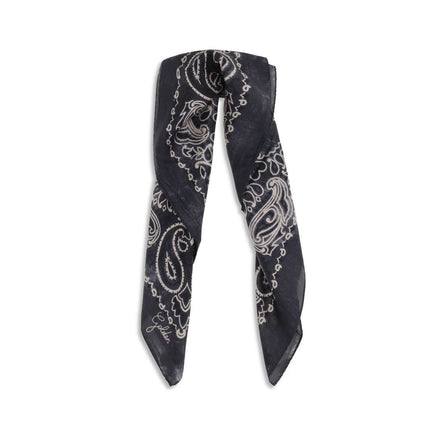 Golden Goose Gray Silk Scarf