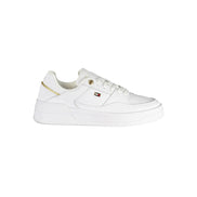 Tommy Hilfiger White Polyurethane Women's Sneaker