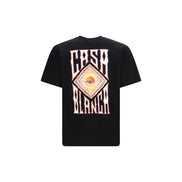 Casablanca Black Cotton T-Shirt