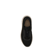 Chloé Black Nylon Athletic Sneakers